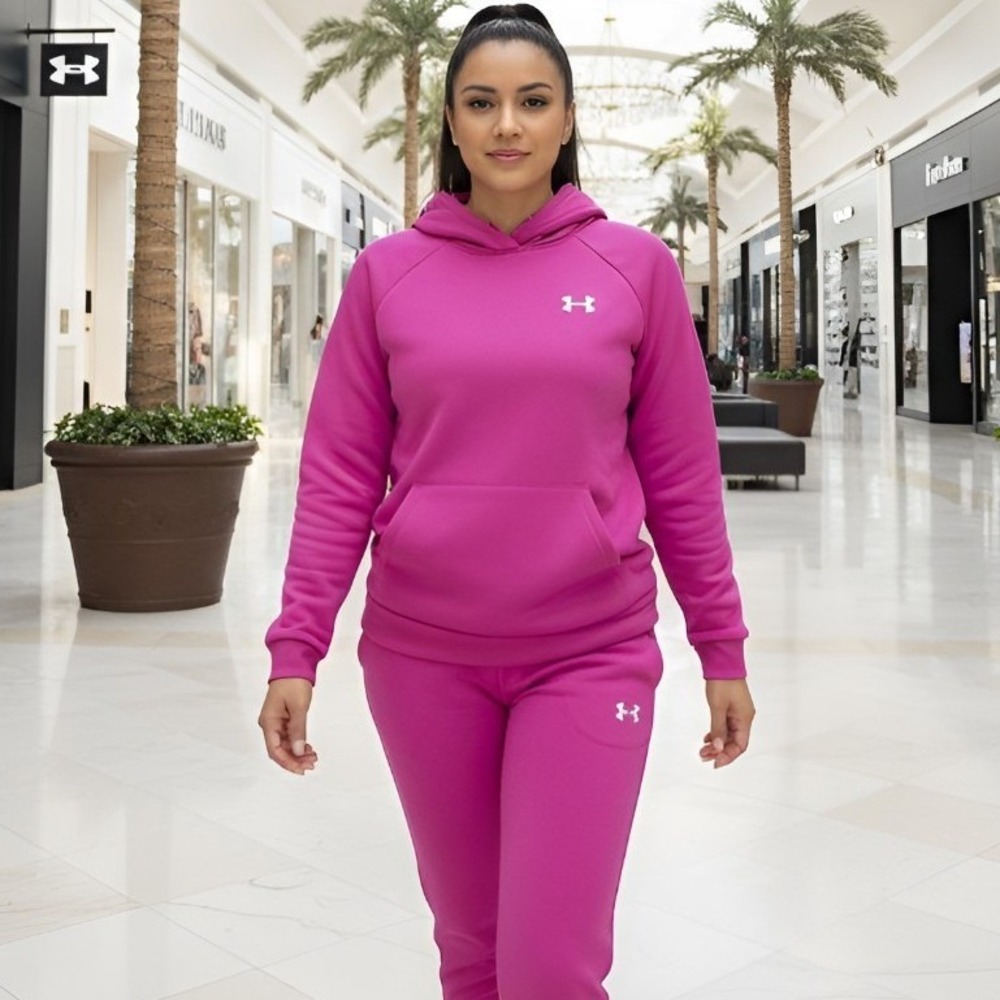 Under Armour Women's‎ Fleece Hoodie 1386507 Medium | Cozy Lightweight Sportswear